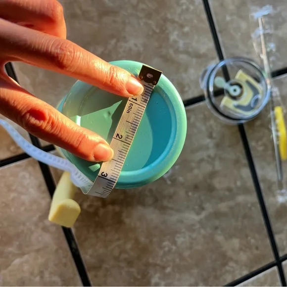 Alpine Cuisine Double Wall Tumbler with handle and metal straw. 400 oz. BPA free - Picture 7 of 9